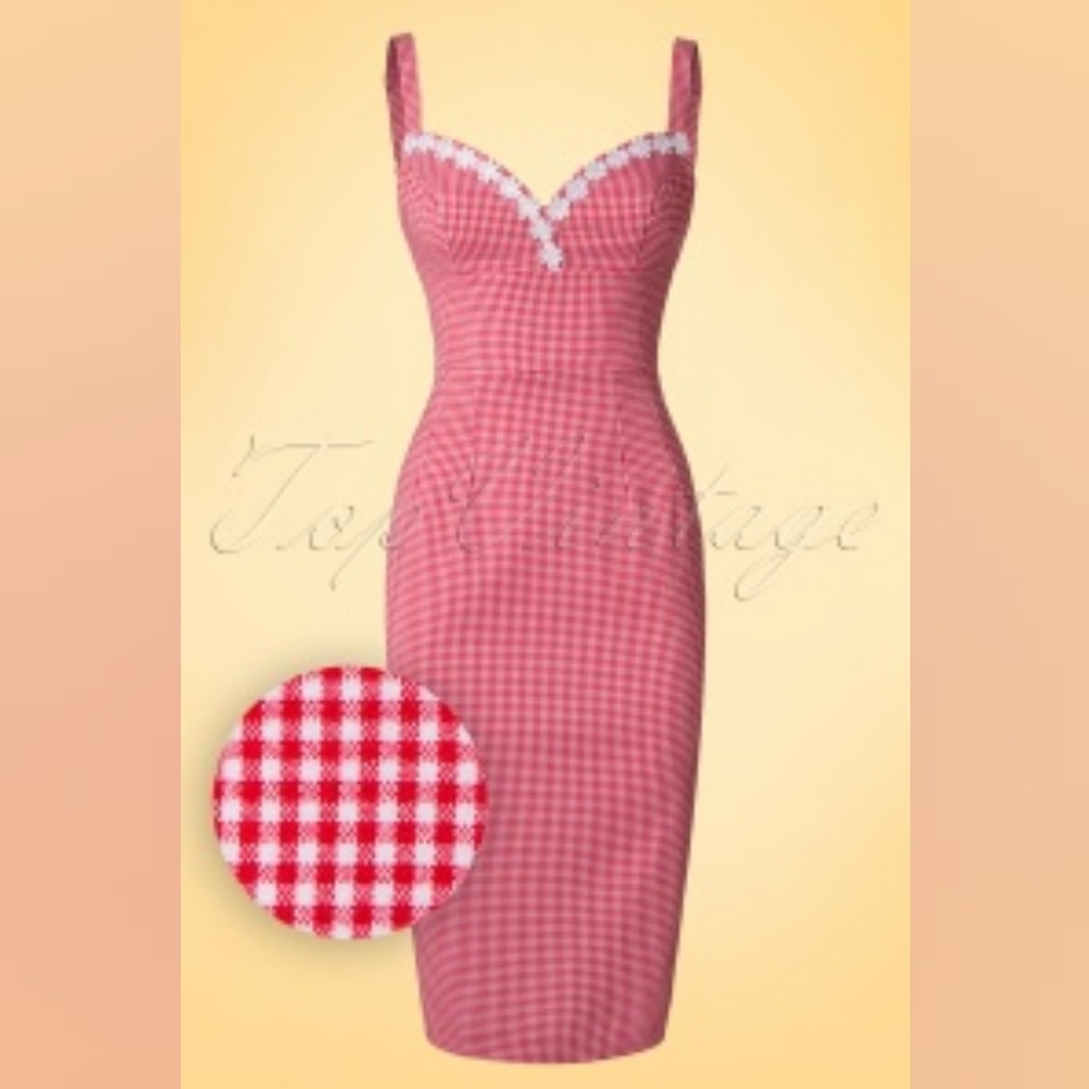 Glamour Red Ruffled Bustier Midi Dress